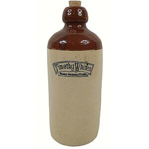 Vintage Langley Ware Timothy Whites Hot Water Bottle 1.5 Pint No Stopper 1930's